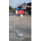 Stainless Steel Placard - Arrow Style(TA-126S) 