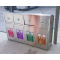 Four-compartment Stainless Steel Recycle Bin(TH4-110SB) 